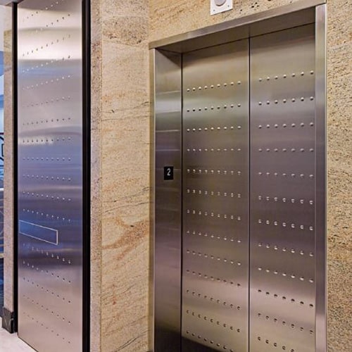Secure Elevator Doors